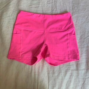 Hot pink spandex